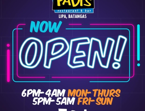 Padi’s Lipa Now Open